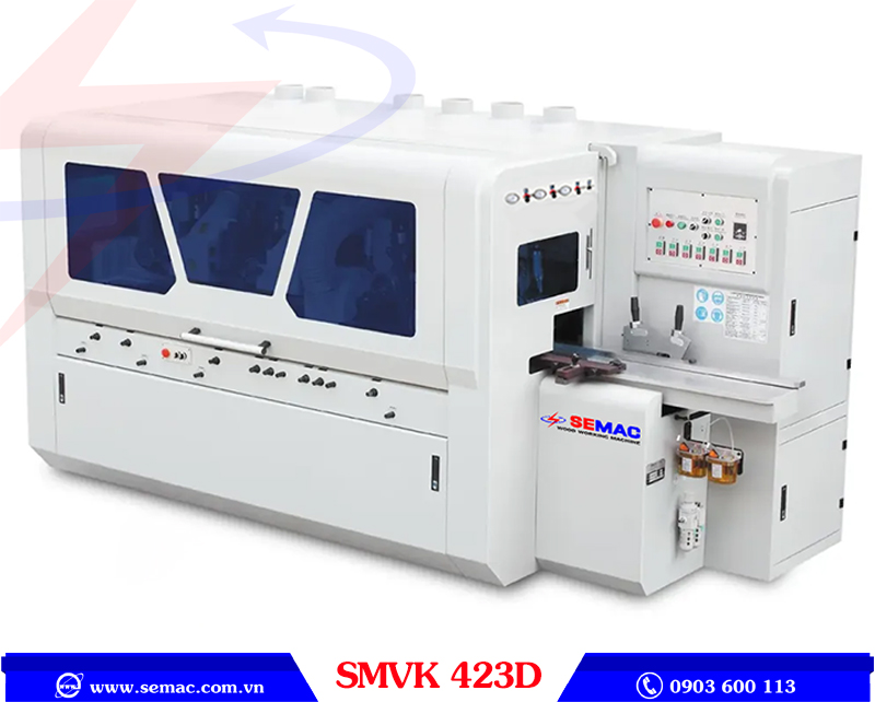 Máy bào và phay bốn mặt 4 trục SMVK 423D | SEMAC