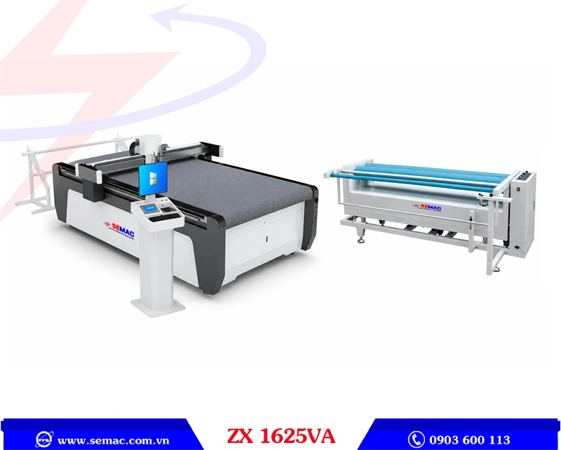 Máy cắt giấy carton, foarm, da tự động ZX 1625VA