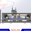 Máy cắt khoan phay khung bao cửa 2 đầu SM ZXC 2304 | SEMAC