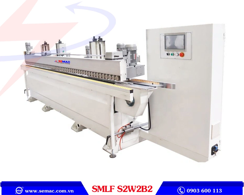 MÁY CHÀ NHÁM CẠNH 6 TRỤC - SMLF S2W2B2 2 Máy chà nhám cạnh 6 trục SMLF S2W2B2