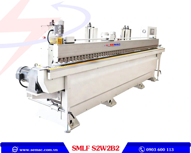 Máy chà nhám cạnh 6 trục SMLF S2W2B2
