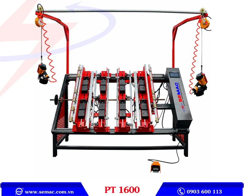 Máy đóng đinh pallet sung hơi PT 1600