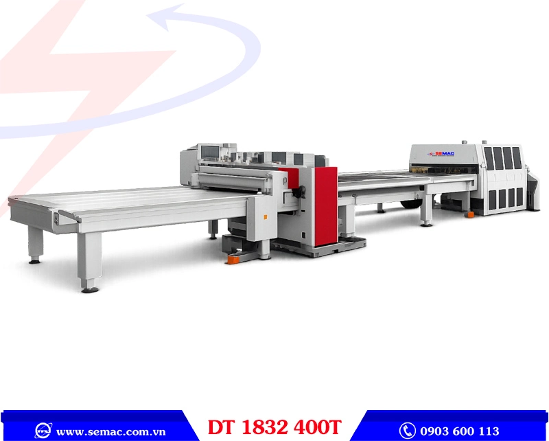 Máy ép nóng băng tải 400 tấn DT 1832 400T