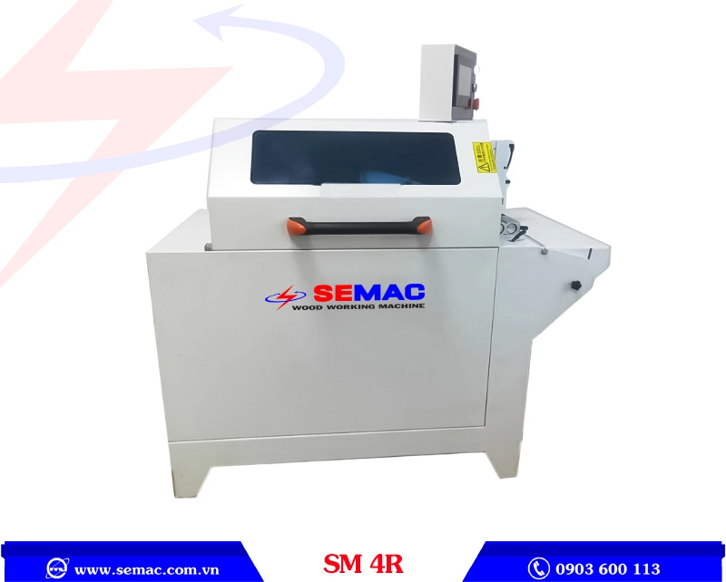 Máy phay bo góc chân ghế tự động SM 4R