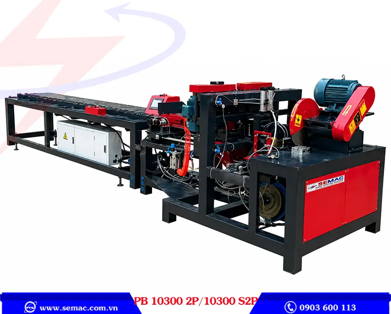 MÁY ÉP KHỐI LÀM GÙ PALLET – PB 10300 2P/PB 10300 S2P 2 Chi tiết máy ép khối làm gù pallet PB 10300 2P/PB 10300 S2P | SEMAC