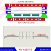 Hoạt động máy hút chân không tạo hình 3d phủ veneer pvc acrylic WV 1225 T2