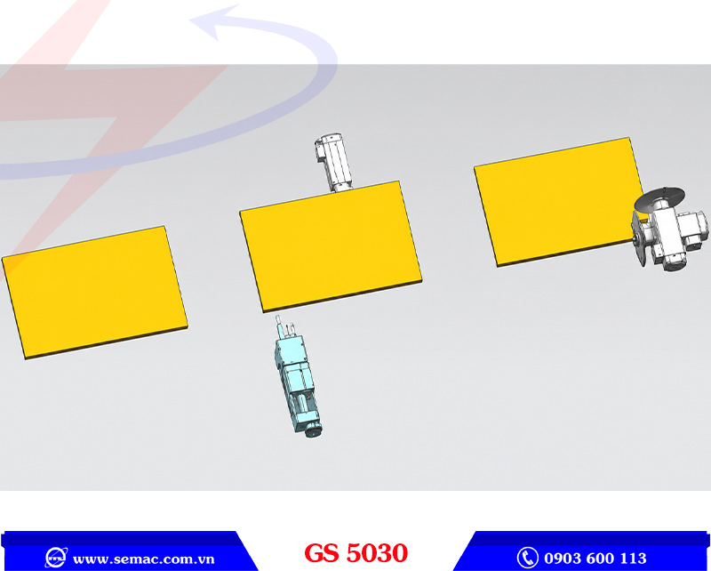 Máy cắt góc đa năng khoan liên kết GS 5030 | SEMAC