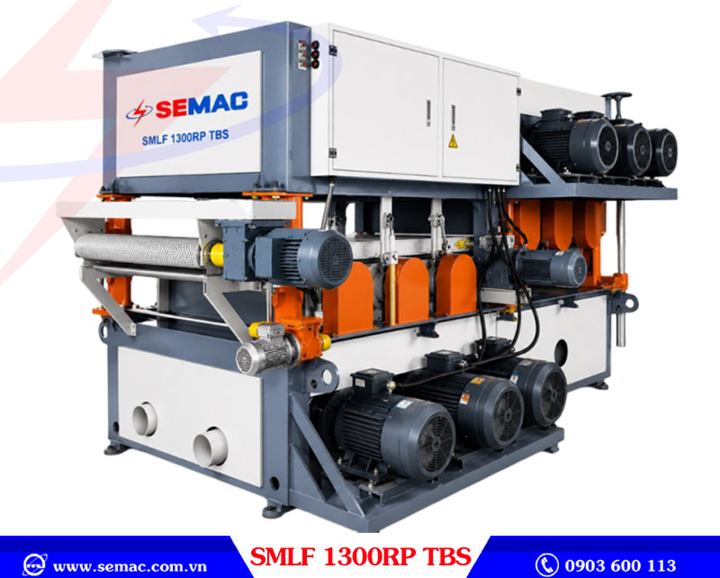 Máy chà nhám trên dưới 6 trục SMLF 1300RP TBS | SEMAC