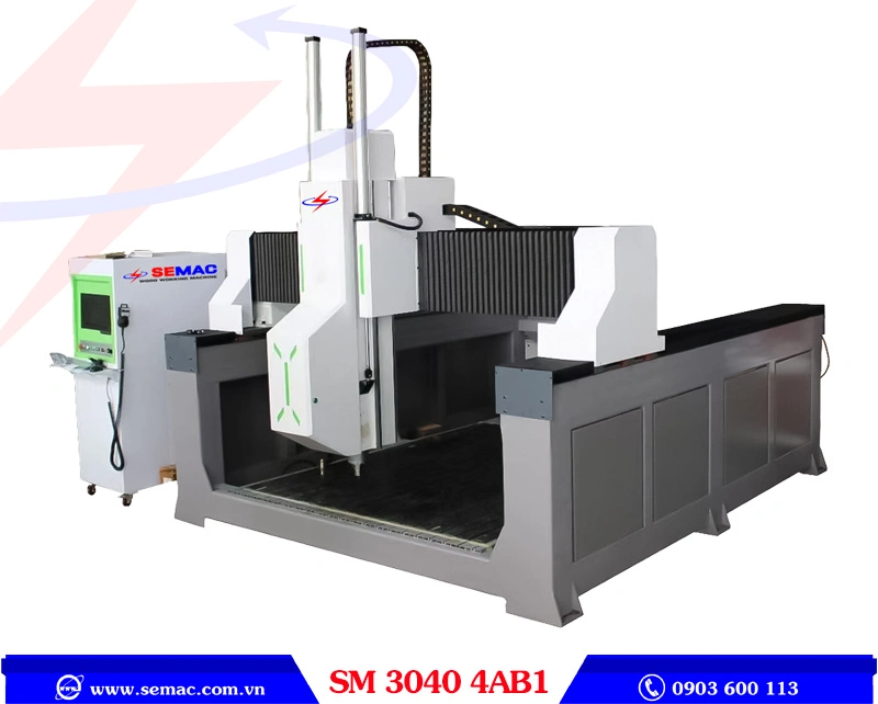 Máy cnc 1 đầu 4 trục SM 3040 4AB1