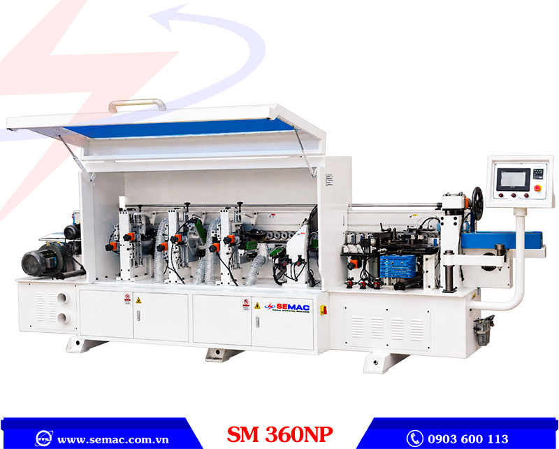 Máy dán cạnh ván hẹp tự động SM 360NP | SEMAC