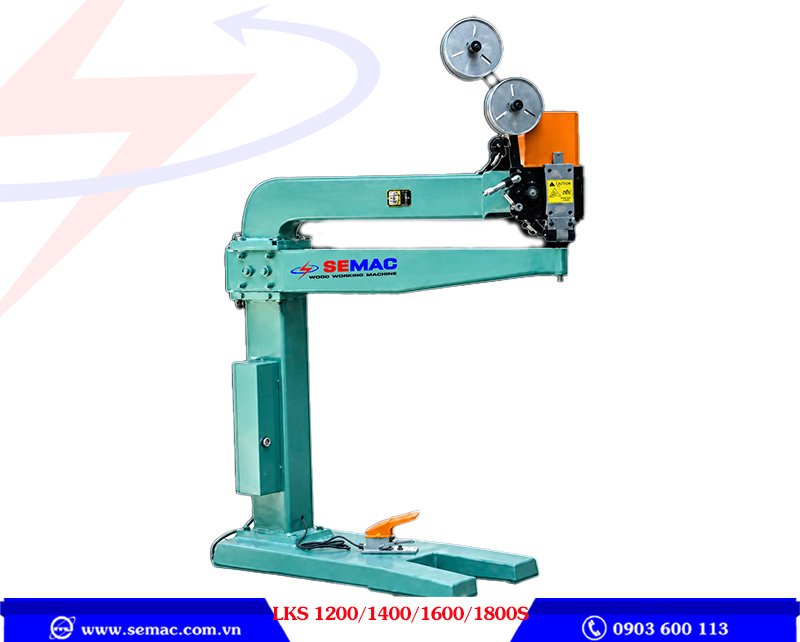 Máy đóng ghim thùng carton LKS 1200S/1400S/1600S/1800S | SEMAC