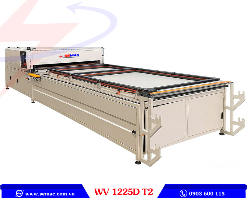 Máy hút chân không phủ bề mặt 2 bàn WV 1225D T2 | SEMAC