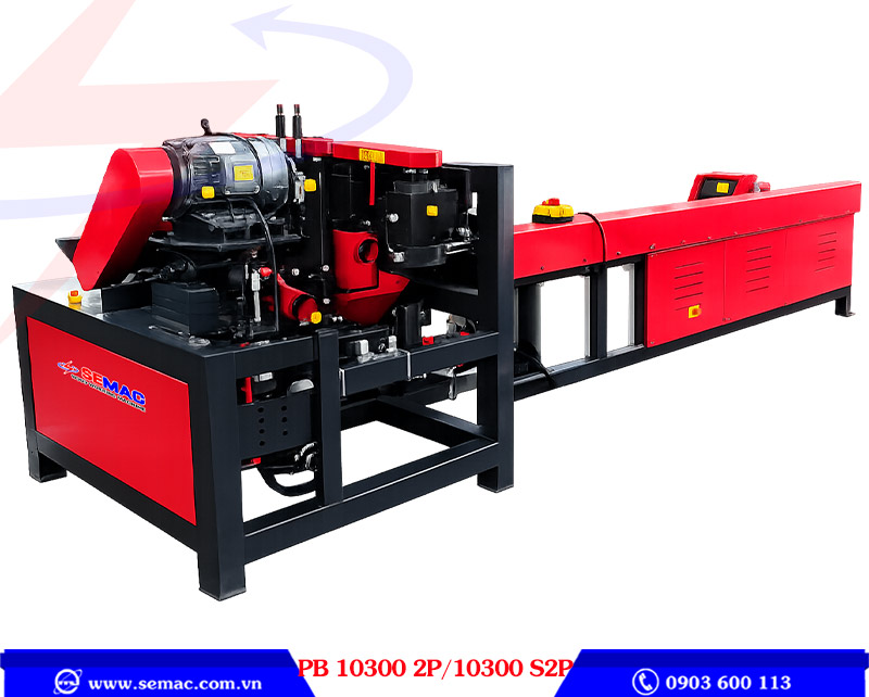 Máy ép khối làm gù pallet PB 10300 2P/PB 10300 S2P | SEMAC