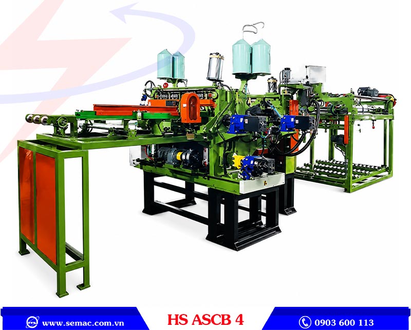 Máy may ghép nối veneer HS ASCB 4 | SEMAC