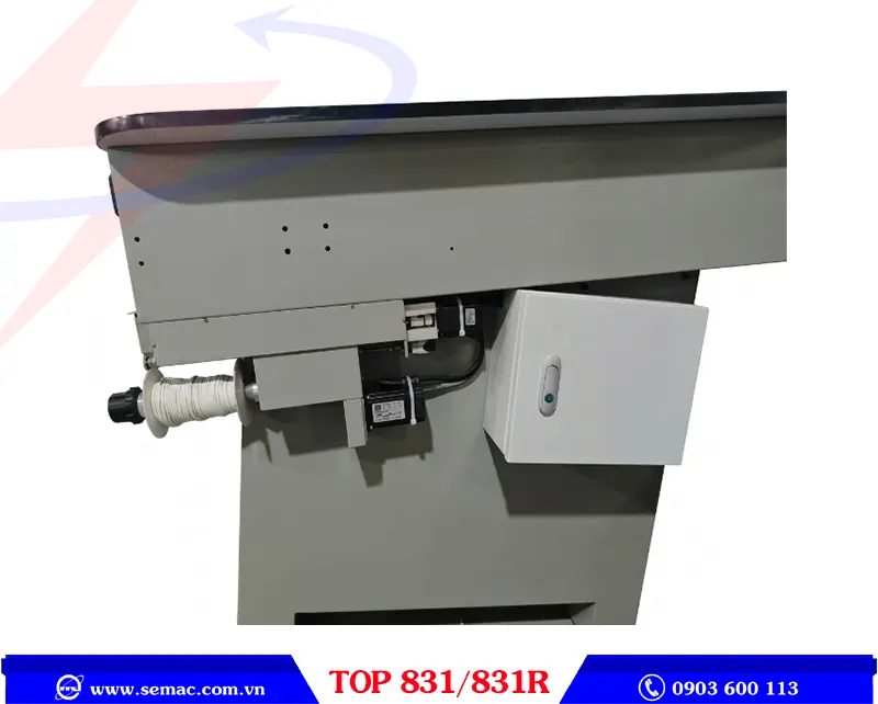 MÁY XẺ TẤM DA THÀNH CHỈ TỰ ĐỘNG (OPTION CUỘN CHỈ) – TOP 831/TOP 831R 2 Cuộn chỉ máy xé tấm da thành chỉ tự động TOP 831/TOP 831R | SEMAC