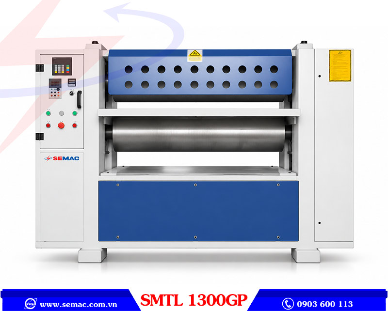 Máy dập vân gỗ 1 mặt 1m3 SMTL 1300GP | SEMAC