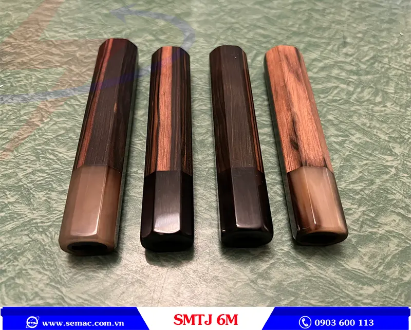 MÁY TIỆN CÁN DAO 6 ĐẦU TỰ ĐỘNG – SMTJ 6M 2 Thành phẩm máy tiện cán dao 6 đầu tự động SMTJ 6M | SEMAC