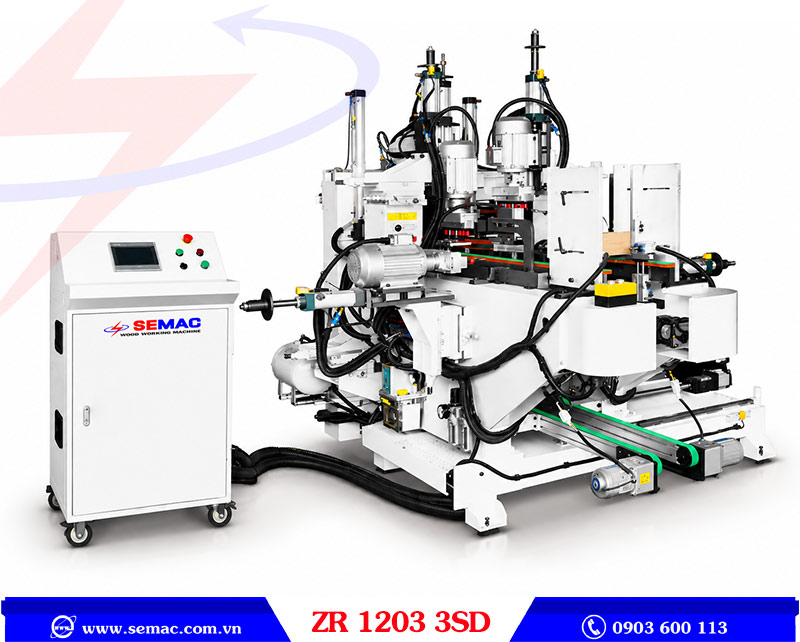 Máy khoan liên kết hộc kéo 5 mặt ZR 1203 3SD | SEMAC