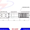 MÁY ĐÓNG GÓI NỘI THẤT GIA NHIỆT CO MÀNG – SM 1225P 6 Sơ đồ quy trình hoạt động máy đóng gói nội thất gia nhiệt co màng SM 1225P | SEMAC